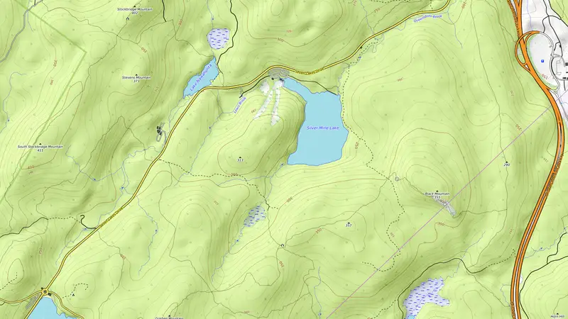 Topographic map of William Brien Memorial Shelter