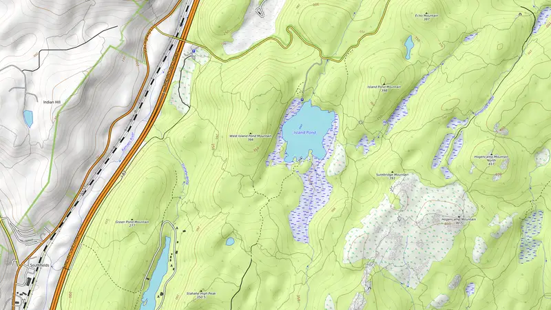 Topographic map of Elk Pen