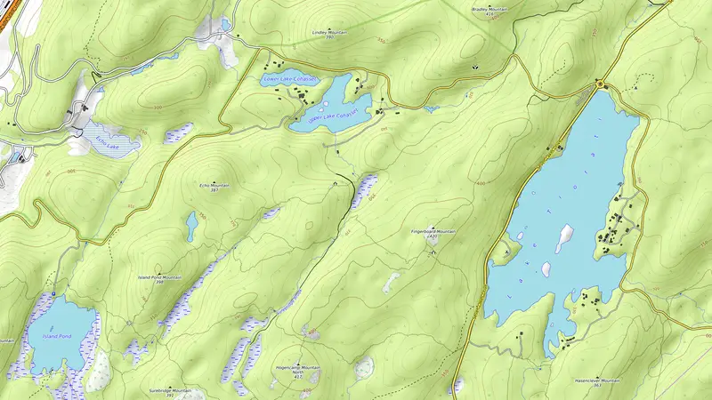 Topographic map of Fingerboard Circular