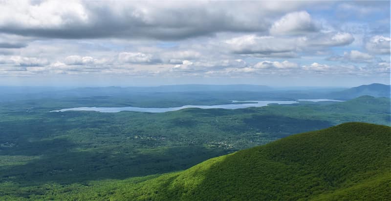The Ashokan Reservoir from Overlook Mountain